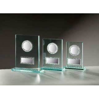 Glastrophäe aus 3er Serie 3587X