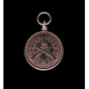 Medaille 24982, mit Öse und Ring bronze Text