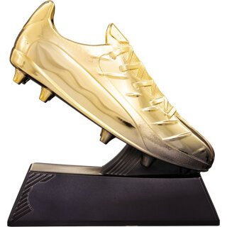 3er Fußballtrophäe Schuh